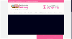 Desktop Screenshot of beschuitmetmuisjeskraamzorg.nl